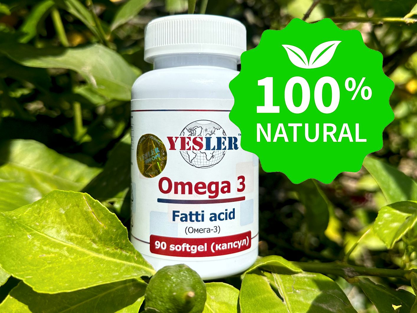 YESLER OMEGA 100% NATURAL